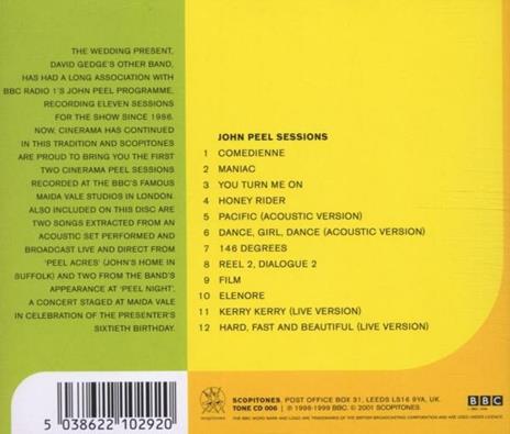 Peel Sessions - CD Audio di Cinerama - 2