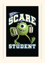 Stampa 30 x 40 cm Monsters University. Scare Student