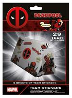 Tech Sticker Pack Marvel. Deadpool