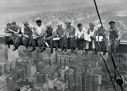 Poster Lunch On A Skyscraper