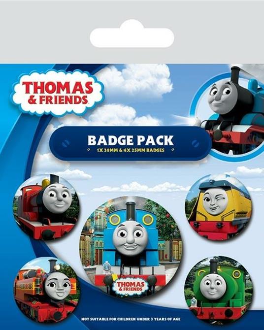 The Faces Of Sodor Thomas And Friends Badge Pack