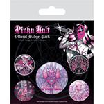 Pinku Kult (Deliciously Dark) Badge Pack