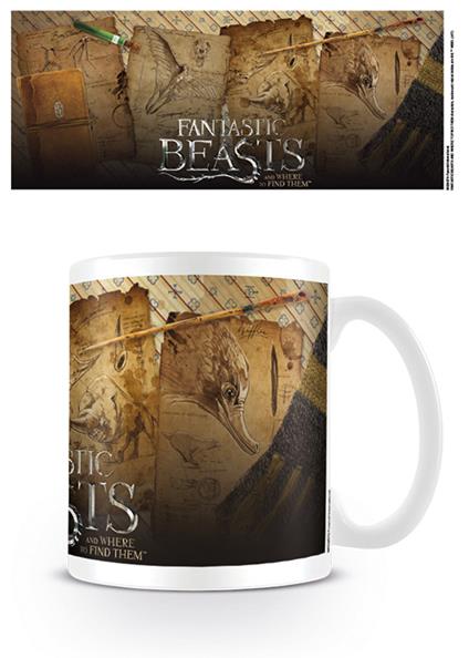 Tazza Fantastic Beasts. Notebook Pages