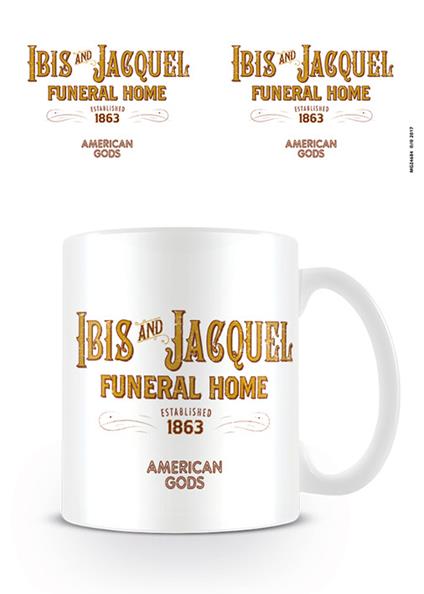 Tazza American Gods. Ibis And Jacquel