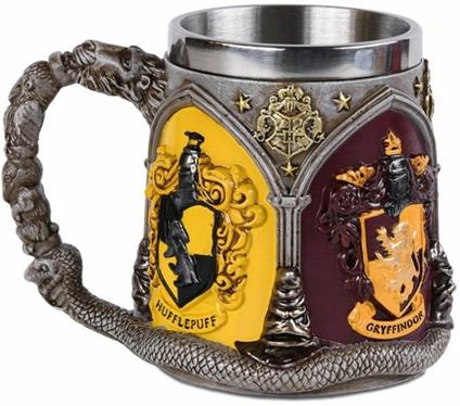 Boccale Harry Potter Hogwarts Houses Polyresin Tankard