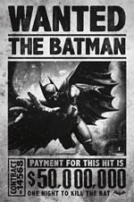 Poster Batman Arkham Origins. Wanted