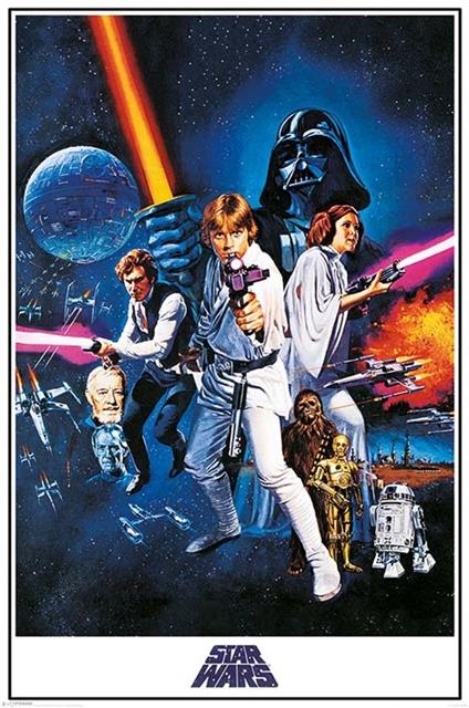 Poster Star Wars A New Hope (One Sheet)