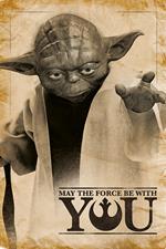 Poster Yoda Force