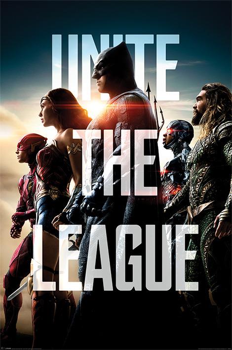 Poster Maxi 61x91,5 Cm Justice League. Unite The League