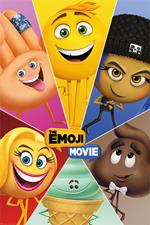 Poster Maxi 61X91,5 Cm Emoji Movie. Star Characters