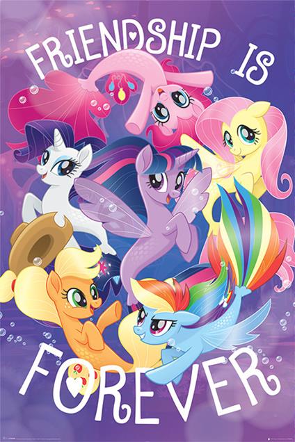 Poster Maxi 61X91,5 Cm My Little Pony Movie. Friendship Is Forever