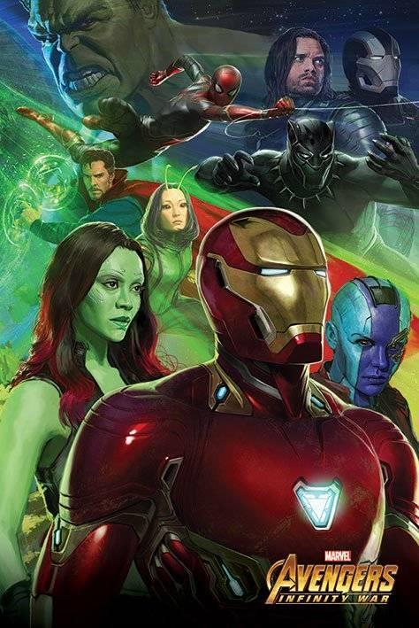 Poster Avengers Infinity War Iron Man Maxi Poster