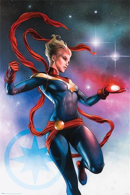 Poster Captain Marvel Galaxy Maxi Poster