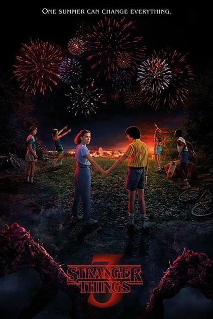 Poster 61X91,5 Cm Stranger Things. One Summer