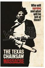 Texas Chainsaw Massacre Poster Pack Who Will Survive? 61 X 91 Cm (5) Pyramid International