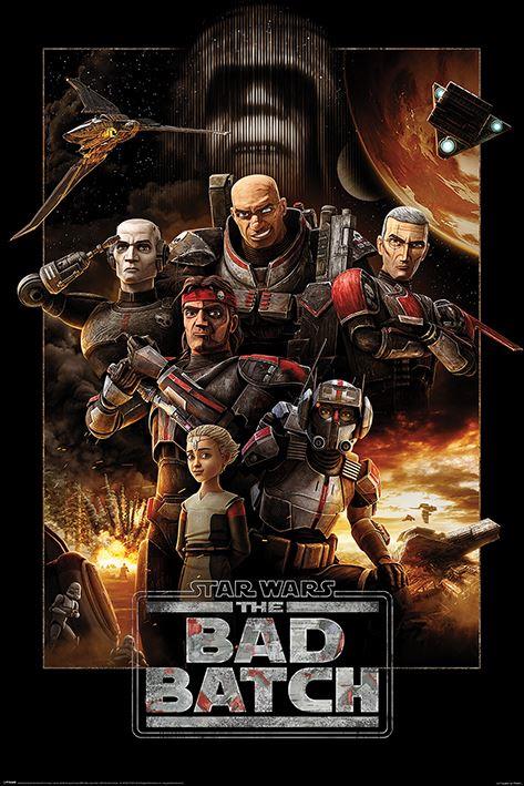 Star Wars: Pyramid - The Bad Batch (Montage) (Poster Maxi 61X91,5 Cm)