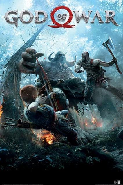 Playstation: Pyramid - God Of War (Poster Maxi 61X91,5 Cm)