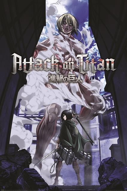 Attack On Titan: Pyramid - Season Four - Blue (Poster Maxi 61X91,5 Cm)