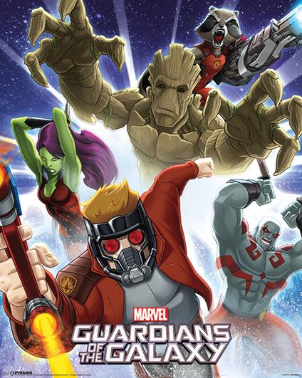 Poster Guardians Of The Galaxy. Burst