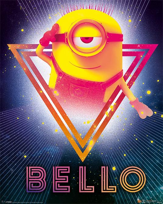 Poster Mini 50x40cm Despicable Me 3. 80'S Bello