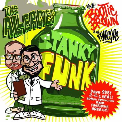 7 Stanky Funk - Vinile LP di Allergies