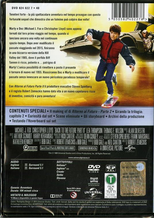 Ritorno Al Futuro 3 [Italia] [DVD]