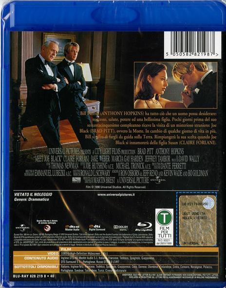 Vi presento Joe Black di Martin Brest - Blu-ray - 2