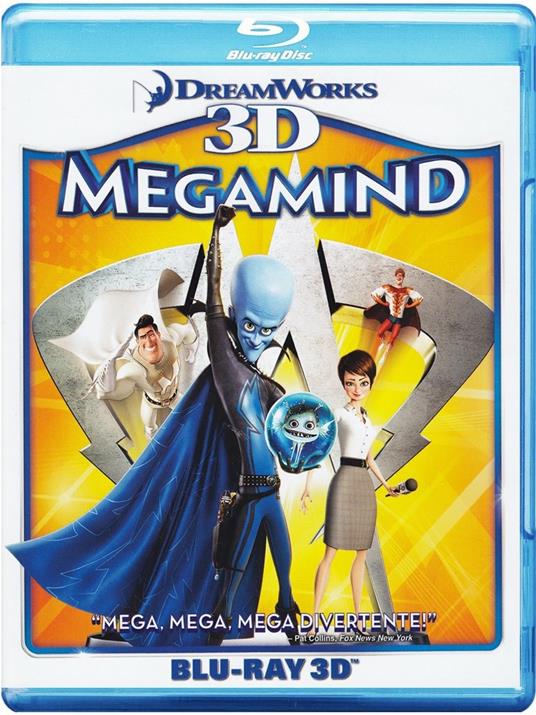 Megamind. 3D (Blu-ray + Blu-ray 3D) di Tom McGrath