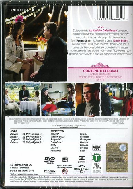 5 anni di fidanzamento di Nicholas Stoller - DVD - 2