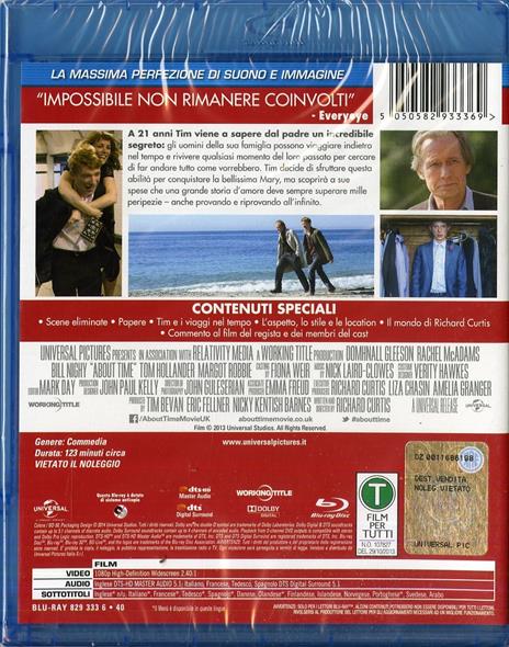 Questione di tempo di Richard Curtis - Blu-ray - 2