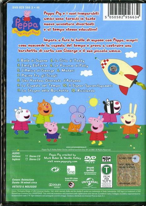 Peppa Pig. Bolle di sapone e altre storie - DVD - Film di Neville Astley ,  Mark Baker Animazione | IBS