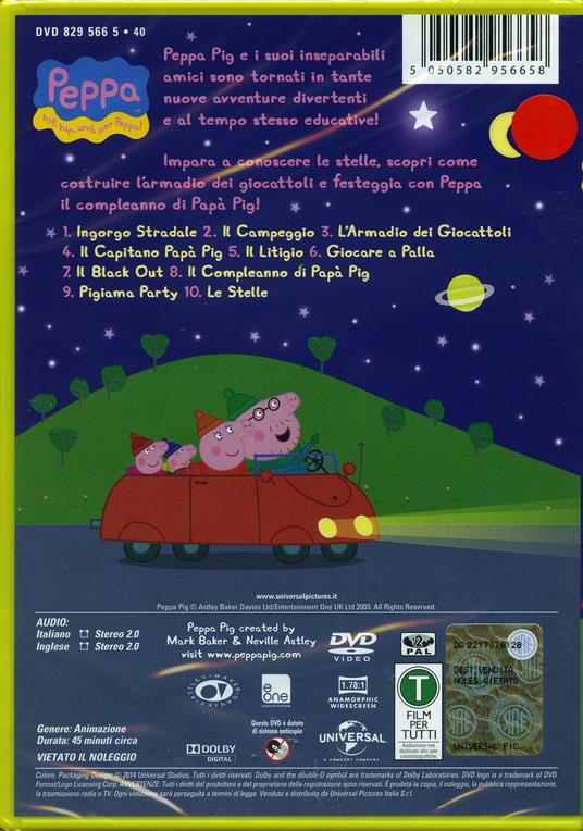 Peppa Pig. Stelle e altre storie di Neville Astley,Mark Baker - DVD - 2