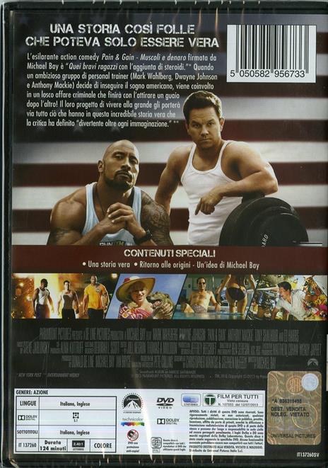 Pain & Gain. Muscoli e denaro di Michael Bay - DVD - 2