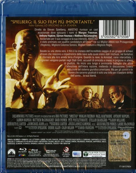 Amistad di Steven Spielberg - Blu-ray - 2