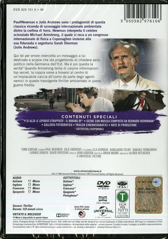 Il sipario strappato di Alfred Hitchcock - DVD - 2