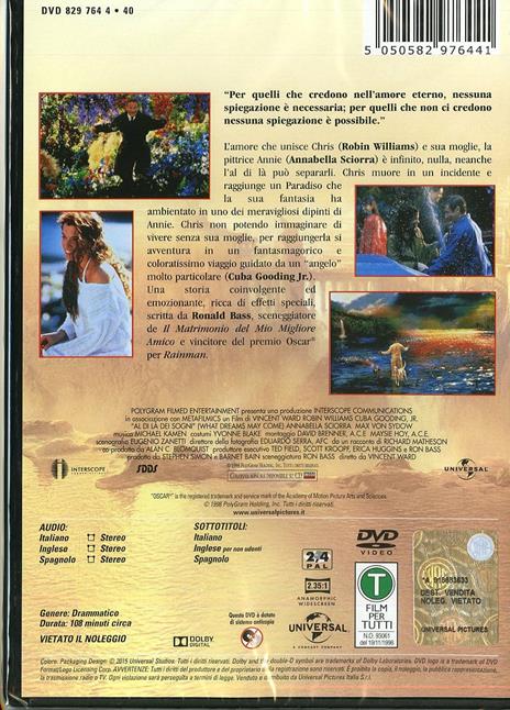 Al di là dei sogni (DVD) di Vincent Ward - DVD - 2