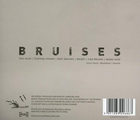 Bruises - CD Audio di Fearless Vampire Killers - 2