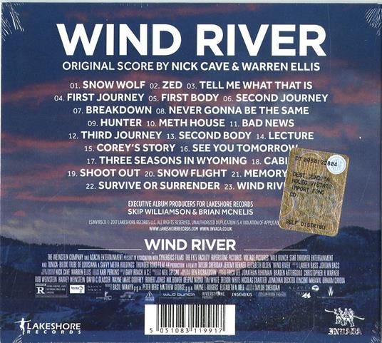 Wind River (Colonna sonora) - CD Audio di Nick Cave,Ellis Warren - 2