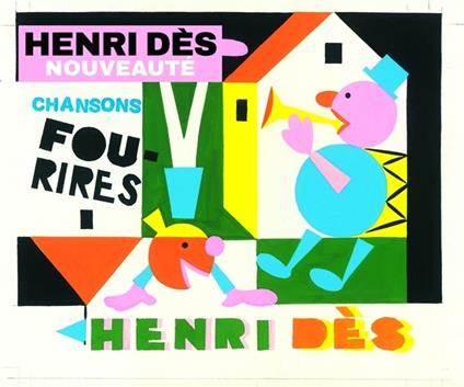 Chansons Fou-Rires - CD Audio di Henri Dès