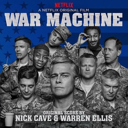 War Machine (Colonna sonora) (Red Vinyl Limited Edition) - Vinile LP di Nick Cave,Warren Ellis