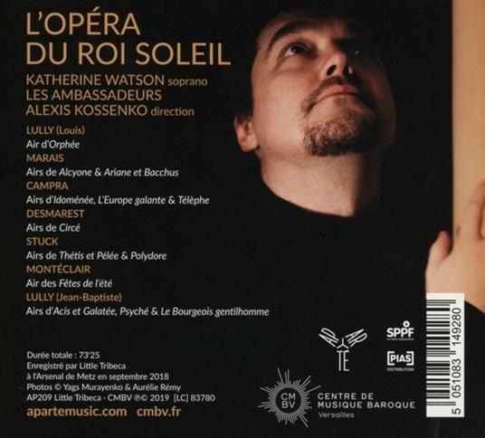 L'Opera Du Roi Soleil - CD Audio di Les Ambassadeurs