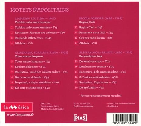 Motets Napolitains - CD Audio di Anthea Pichanick - 2