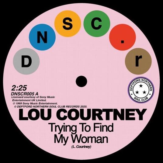 Trying to Find My Woman - Give it Up - Vinile 7'' di Lee Dorsey,Lou Courtney