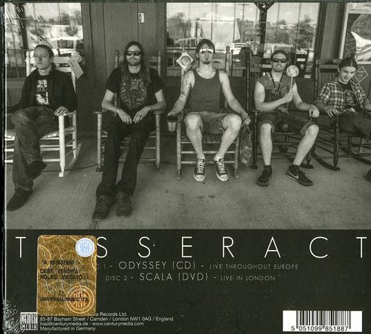 Odyssey-Scala - CD Audio + DVD di Tesseract - 2