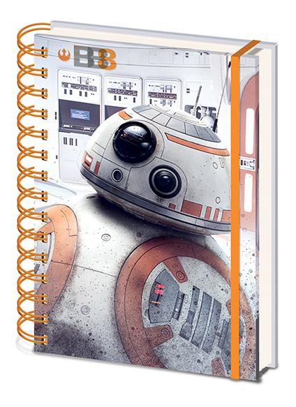 Quaderno A5 Star Wars The Last Jedi. Bb-8