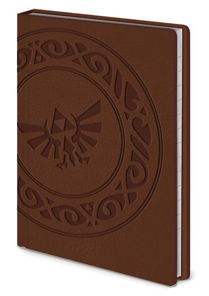 Quaderno The Legend Of Zelda Triforce A6 Premium Notebook Cdu 12