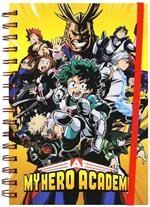 My Hero Academia Radial Characters Burst A5 notebook