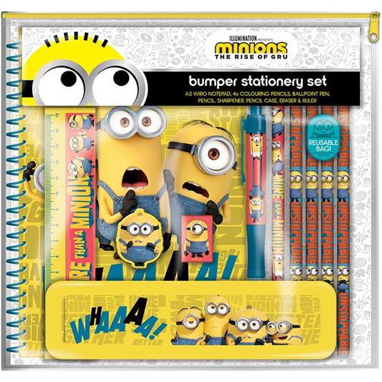 Minions - More Than A Minion Bumper Stationery Set Set Scrivania