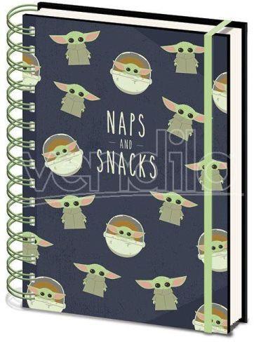 Star Wars The Mandalorian Wiro Agenda A5 Snacks E Naps Case (10) Pyramid  International - Pyramid - Cartoleria e scuola