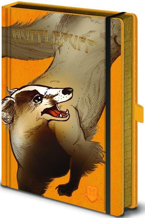 Harry Potter: Intricate Houses Hufflepuff A5 Premium Notebook (Quaderno)